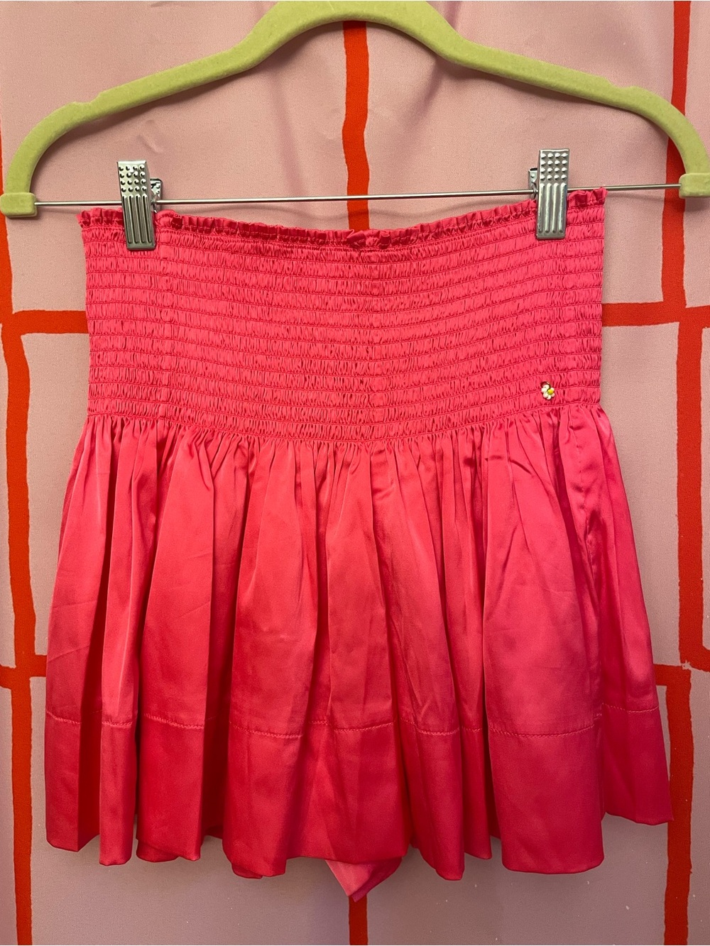 Natural Life Pink Smocked Waist Shorts